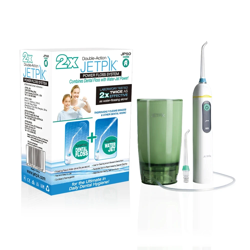

Jetpik JP50 Home Portable water flossing Toothbrush Oral Irrigator