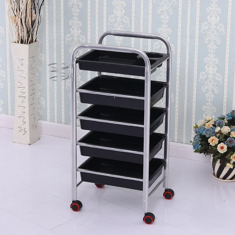ユニークな北欧トロリー北欧高級収納オーガナイザートロリーシンプルな美的グラマー Carrello Parrucchiere サロン家具