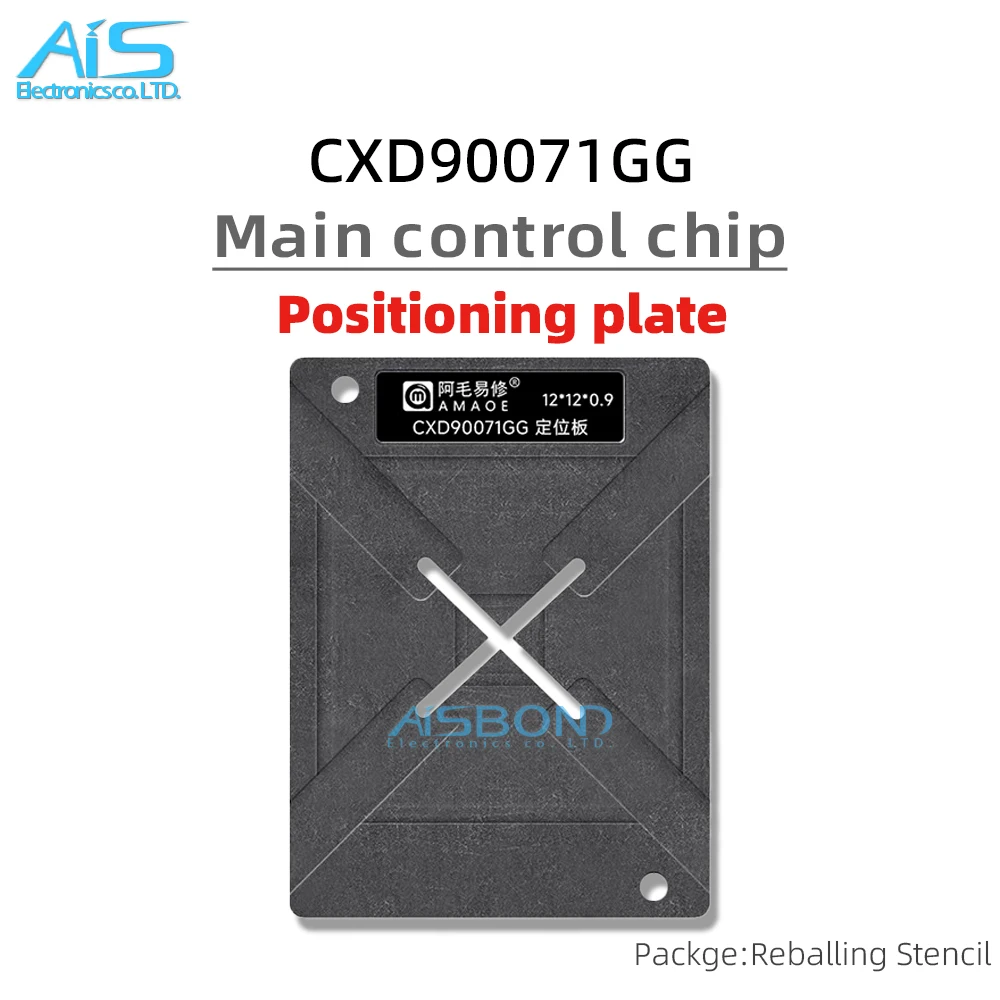 BGA Stencil Reballing Template Station Kit Voor CXD90071GG PS5 Hoofdbesturingschip South Bridge Grafische IC Positionering plaat