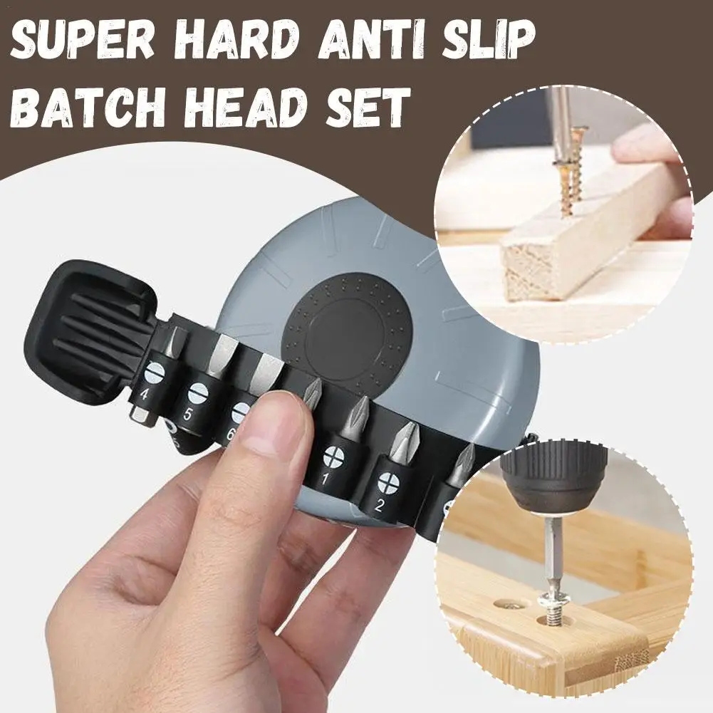 

1pc Multifunction Precision Screwdriver Set Portable Tape Measure Design Mini Screwdriver Motorized Bits Tool ﻿