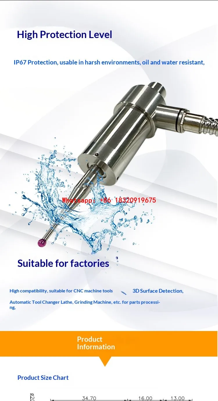 CNC Lathe and Machining Center Probes: In-process Inspection, Inner Bore Measurement, Edge Finding, and End Face Inspection