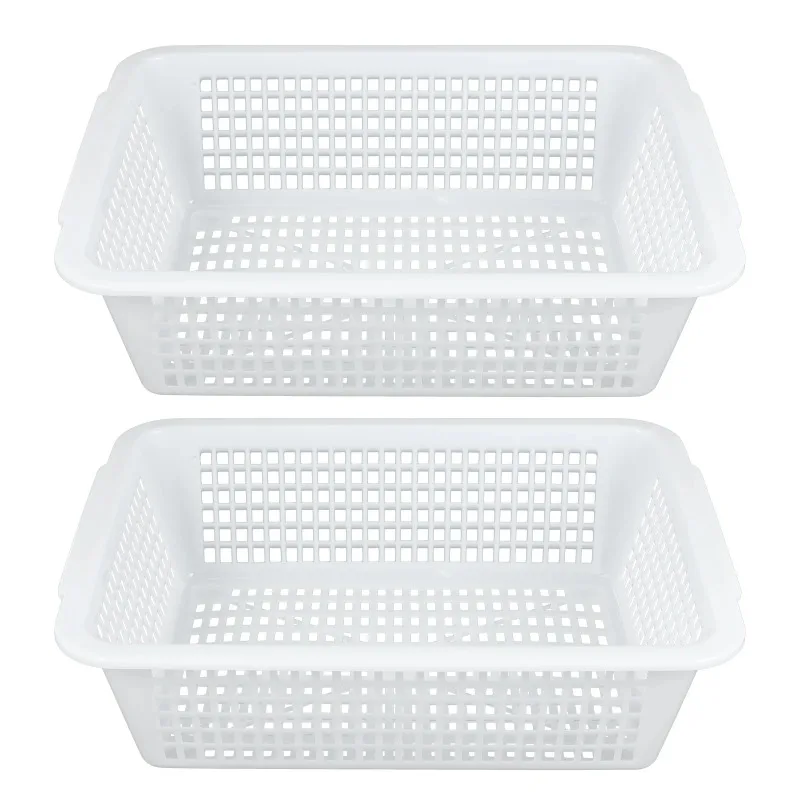 1Pcs Storage Basket Lightweight for Home Sundries Decorate Desktop File Organizer Abs Multifunctional Organizing