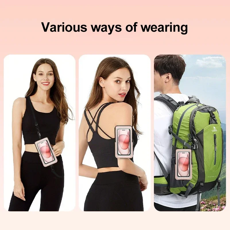 Armband On The Phone Mobile Phone Bag Wrist Armbands Mp3 mp4 Bags Sports Cell Phone Holder Cell Phone Accessories Woman Sports view 6