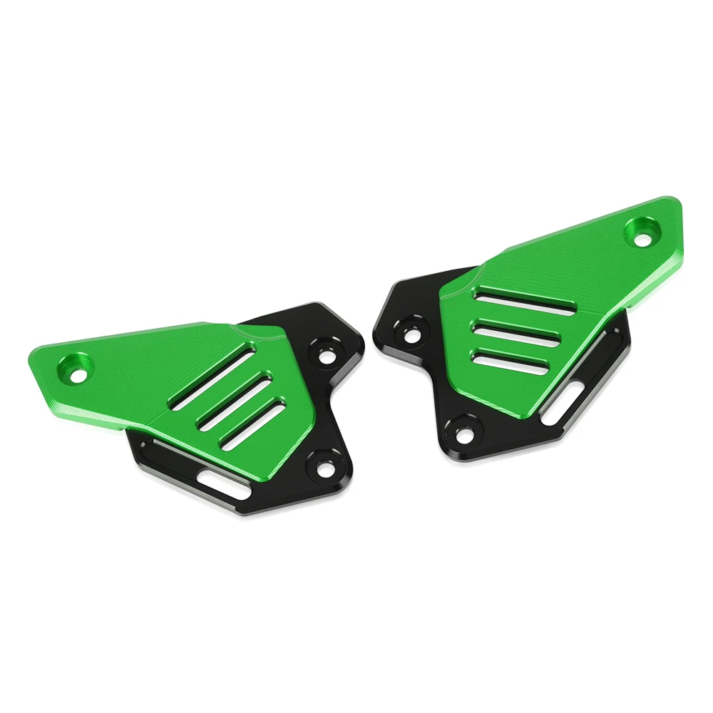 Motorcycle Pedal Guard Rear Pedal Guard Heel Plate Decorative Accessories For Kawasaki Z900 2017 2018 2019 2020 2021 2022 2023