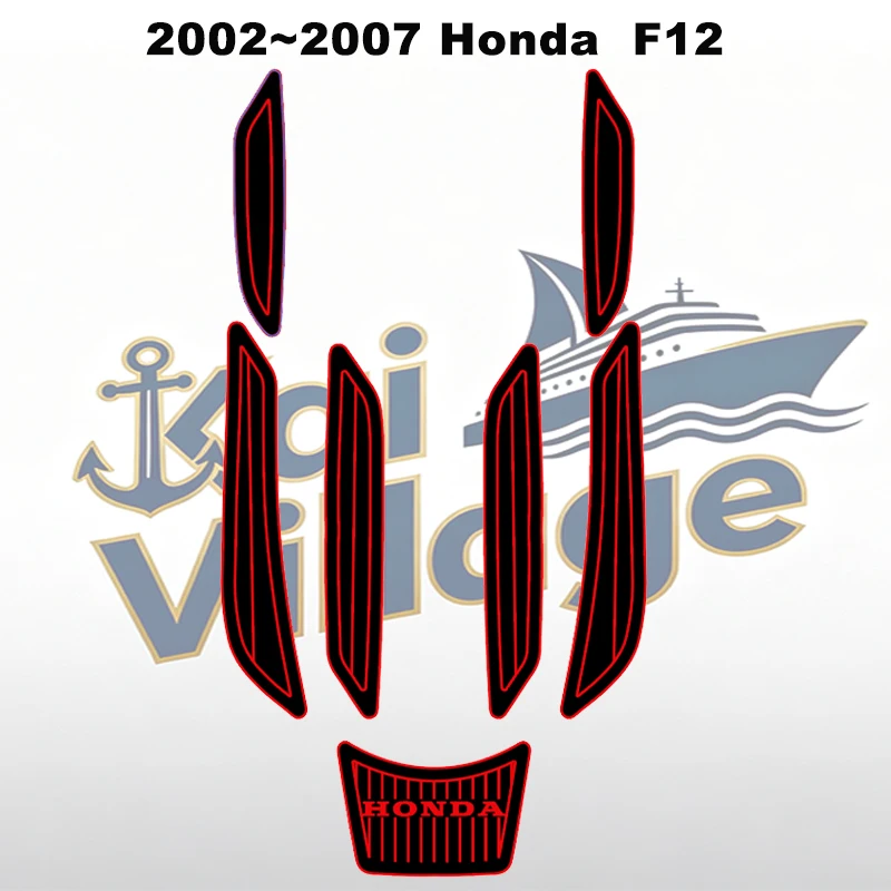 자체 접착식 EVA 보트 미끄럼 방지 패드 2007 혼다 아쿠아트랙스 F-12 호환 미끄럼 방지 UV 보호 내구성 해양 매트