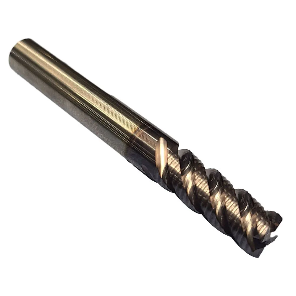 

1pc 5/16" Shank Rough Machining End Mill 3/4flute Corner Chamfer Milling Cutter Cutting Tool For Metal Tungsten Steel CNC Machin