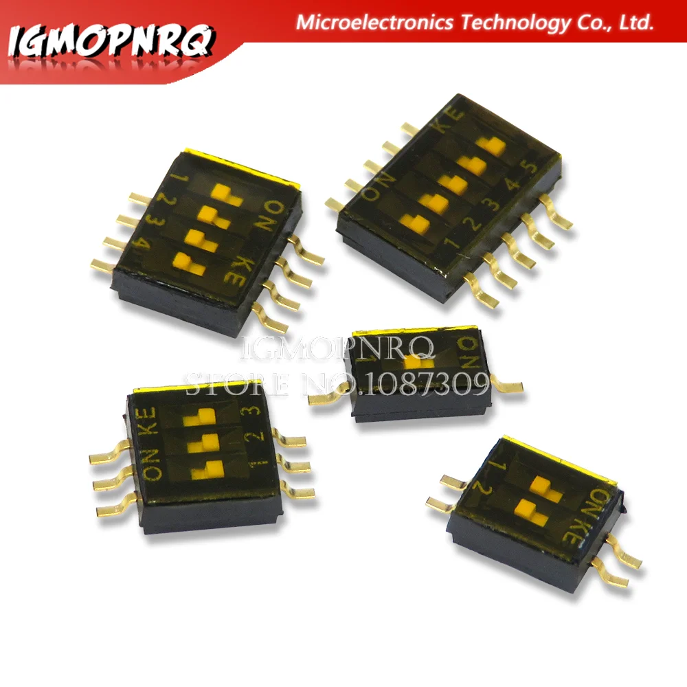 5PCS Smd Smt Slide … - image