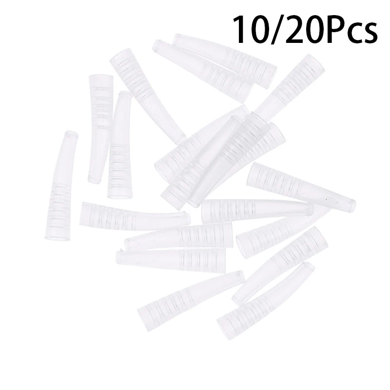 Pincettes à cils en Silicone, 10/20 pièces, couvertures, pointes, étui de protection, prévention des frappés, fournitures d'extension de cils, accessoires