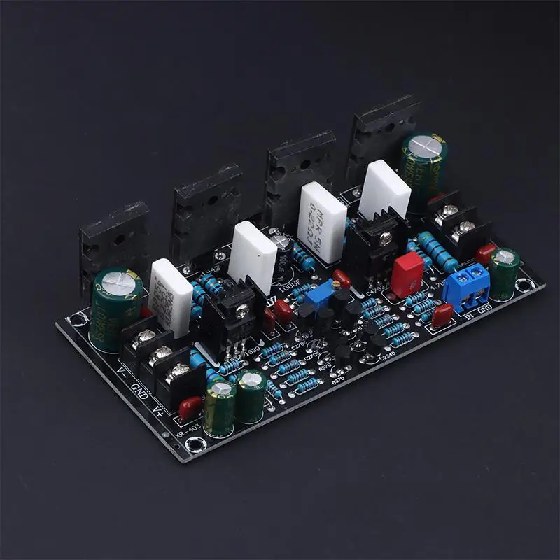 200W DC 20-90V Dual Voltage Mono Amplifier Board 1943+5200 Push-Pull Tube Audio Power Amplifier Board Module▪