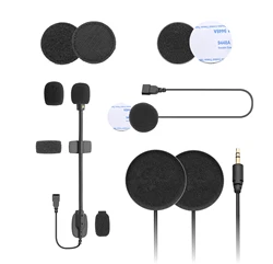 ASMAX F1/Z1 Universal Speaker Soft Wheat and Hard Wheat 40MM Headset for Helmet Upgraded Noise Cancellation Function