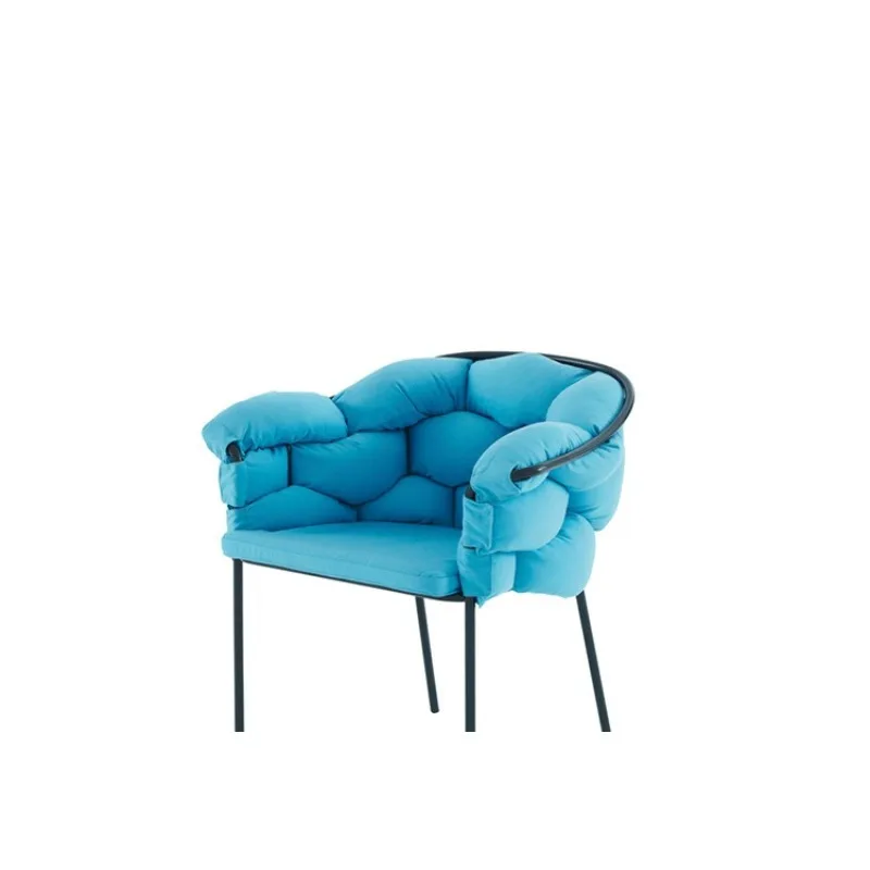 Nordic modern simple living room dining room model room chair dining chair lounge chair