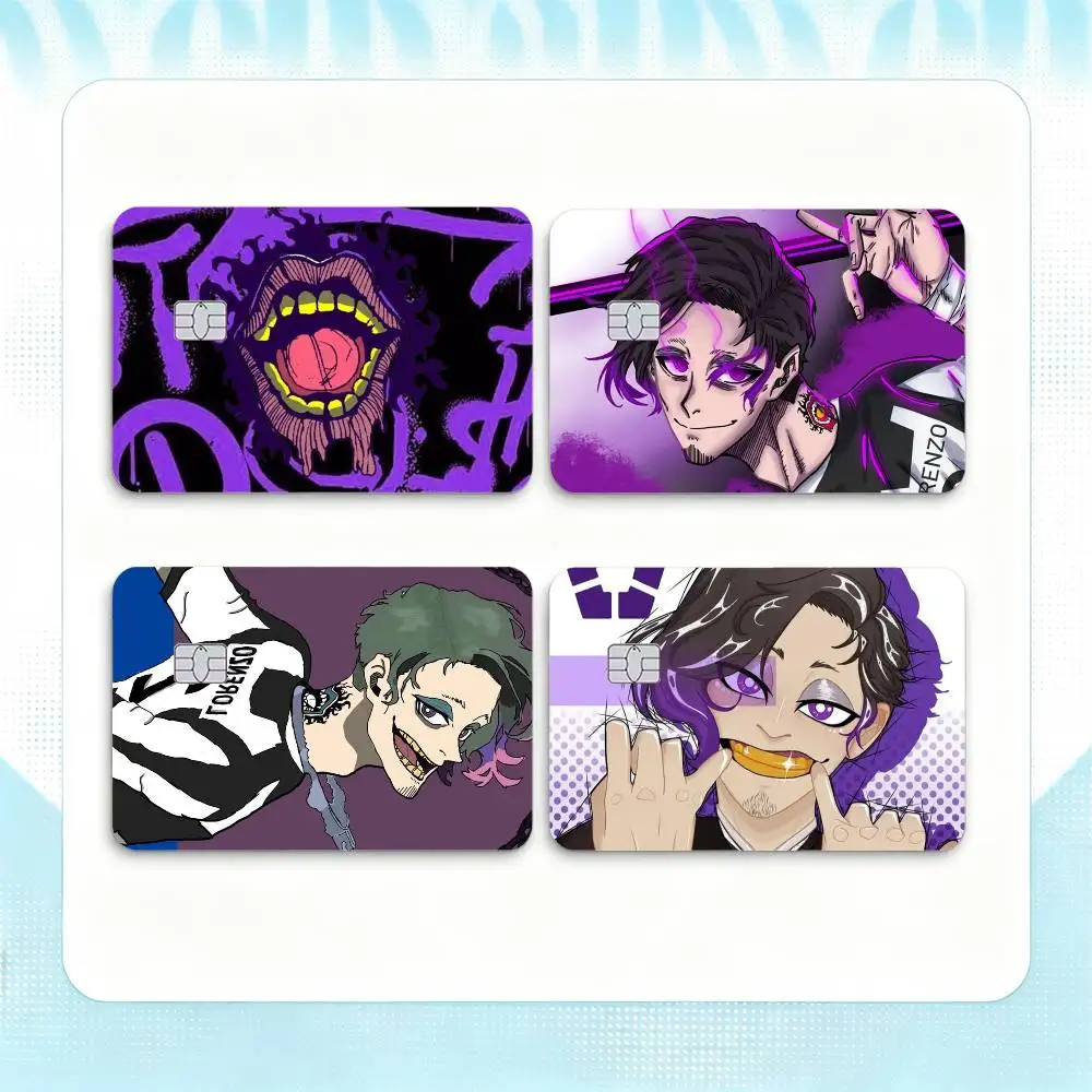 Don Lorenzo  Credit Card HD Stickers Small Chip Waterproof Sticker Game Card Decal Gift