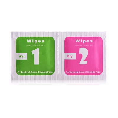 50pcs/lot Alcohol Prep Swap Pad Wet Wipe for Antiseptic Skin Cleaning Care Mobile Phone Clean Tools For Screen Tempered glass