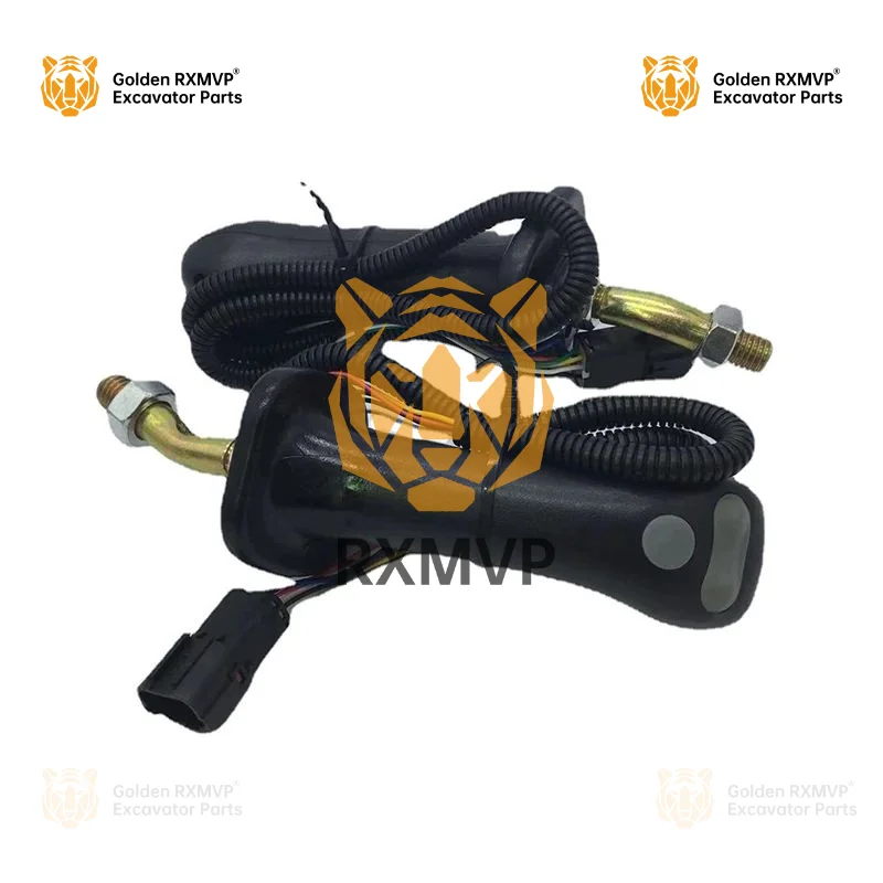 Accessories 2Pcs Joystick Excavator Parts For kovax Rubber Excavator dx225/dh225-9 dh300-9 Pilot Handle Fit