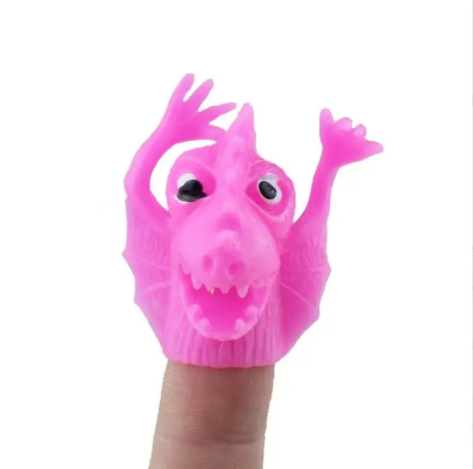 Puppet alien MONSTER FINGER PUPPETS potwory zabawki urodziny torebka imprezowa wypełniacze udawaj zagraj