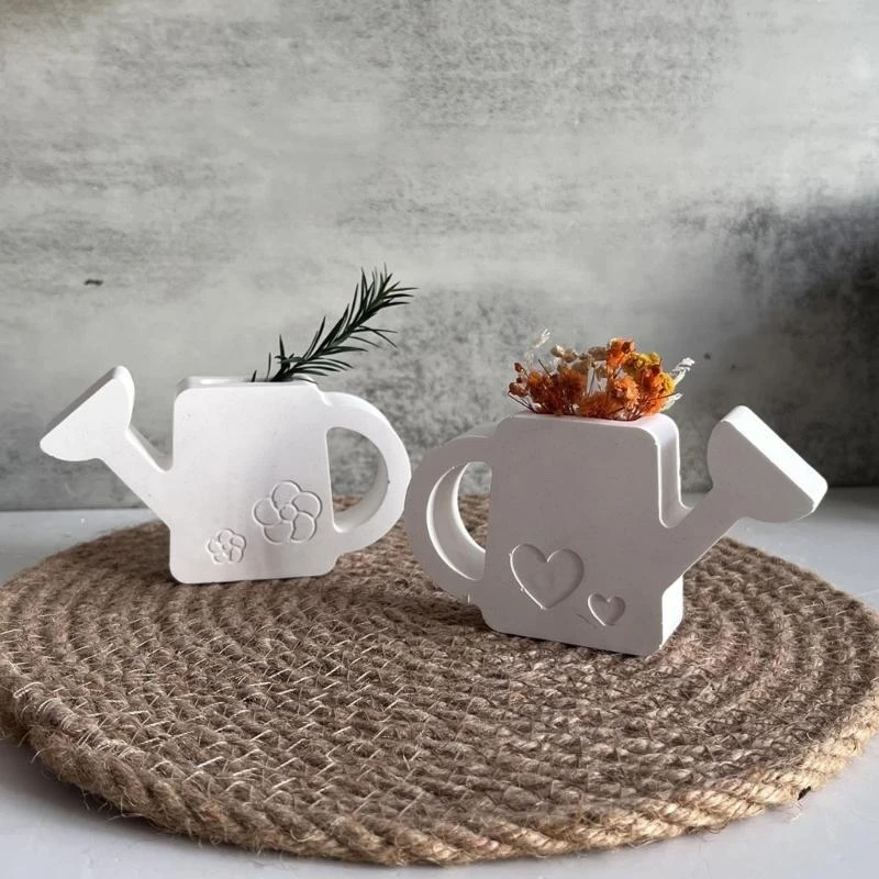 Flexible Silicone Mold For Watering Can Flower Decorations Realistic Perfect For Handcraft And Home Use