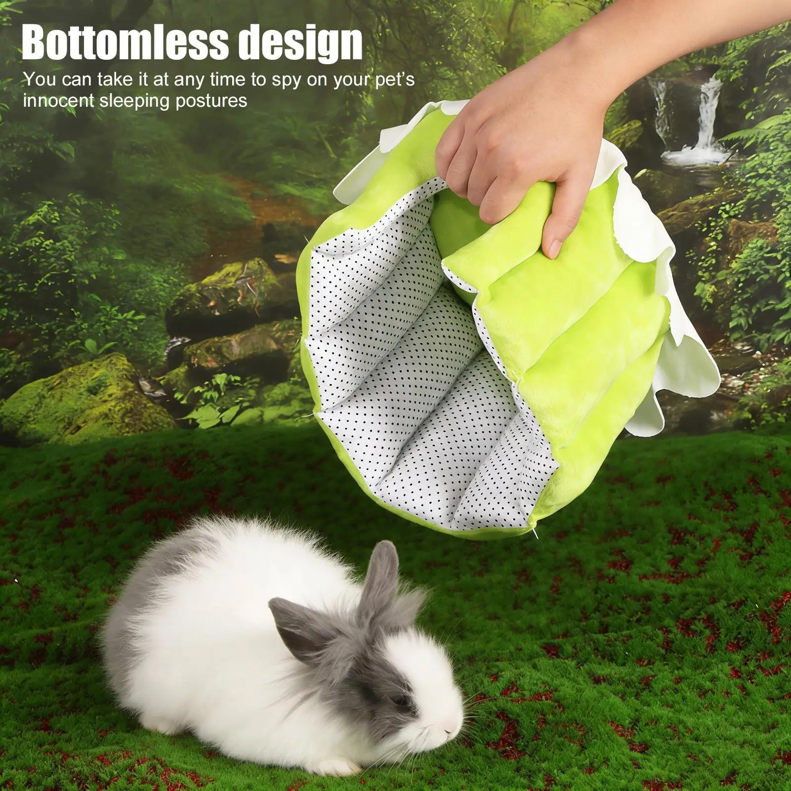 Casa colgante para mascotas, hámster para dormir, ousa para dormir, forma de pastel, casa de Chinchilla suave y cálida para hámster, Animal PEQUEÑO, conejito, hurón, gerbil, azúcar