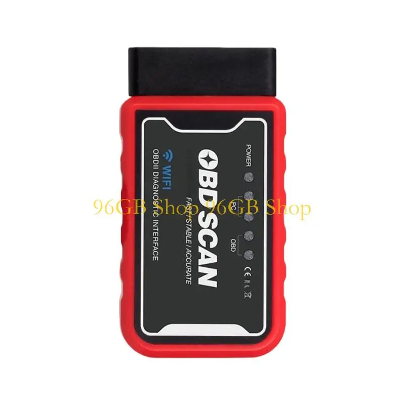 

Маленькое диагностическое оборудование OBDII емкостью 96 ГБ проверяет работу двигателя через беспроводную связь на гаджетах и