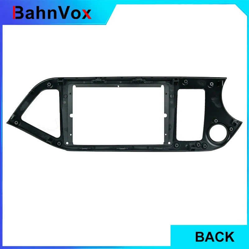 9 inch Android Car Radio frame for KIA PICANTO Morning LHD RHD 2011 2014 2din Stereo GPS Fascia bezel Panel Adapter wire harnes