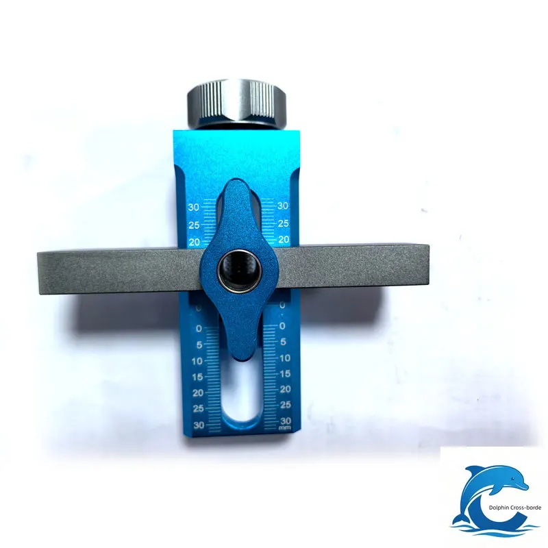 Suitable for multi-functional wardrobe door installation auxiliary aluminum alloy perforated furniture woodworking tools
