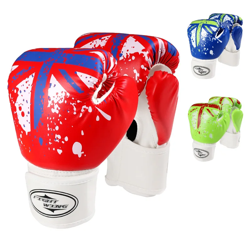 

Kick Boxing Gloves for Kids Sports Fighting Training Equipment Sanda Children Boxing Gloves Punching Muay Thai Gloves