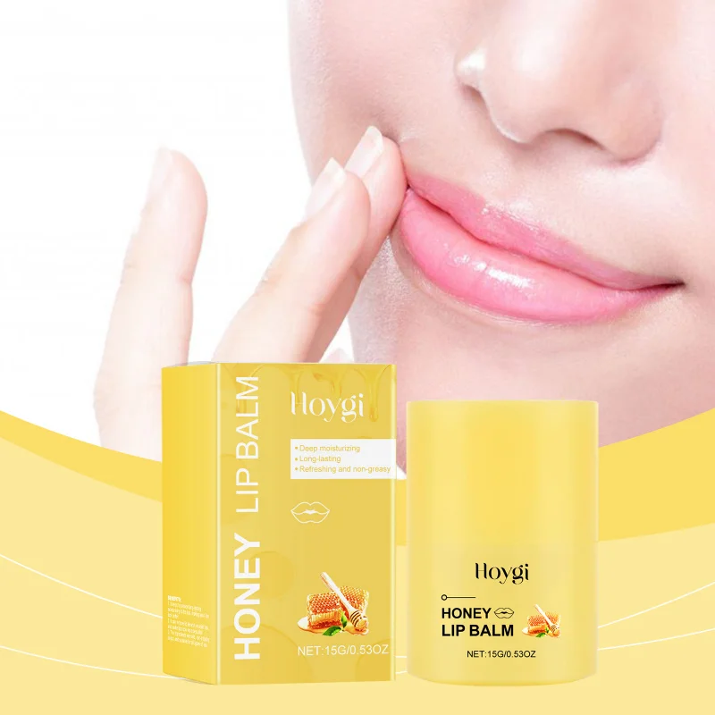 

Honey Nourishing Lip Balm - 15g, Glycerin & Propolis Extract, Deep Hydration, Anti-Chapping, Non-Greasy, Lip Care
