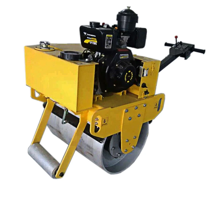 for China suppliers single drum vibratory road roller for construction subject compactor machine