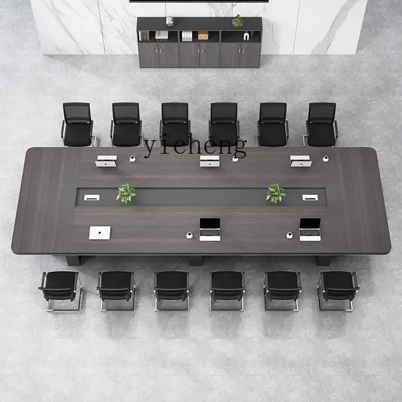 DSA  conference long table simple modern large reception negotiation training strip board meeting room table and chair