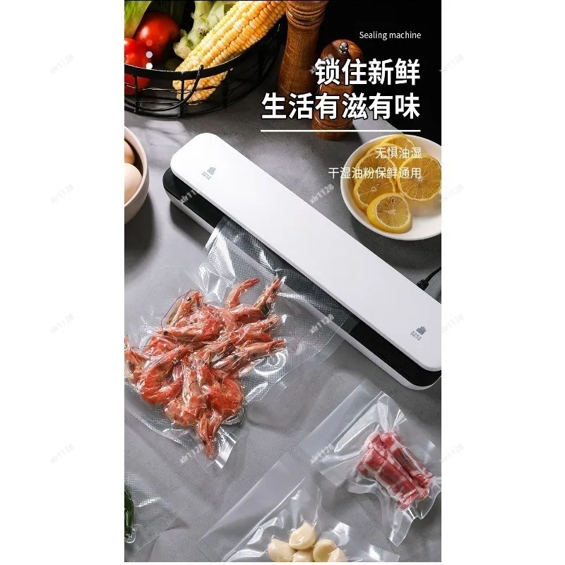 110V Automatic Vacuum Sealer Dry Wet Mode Food Sealing Machine