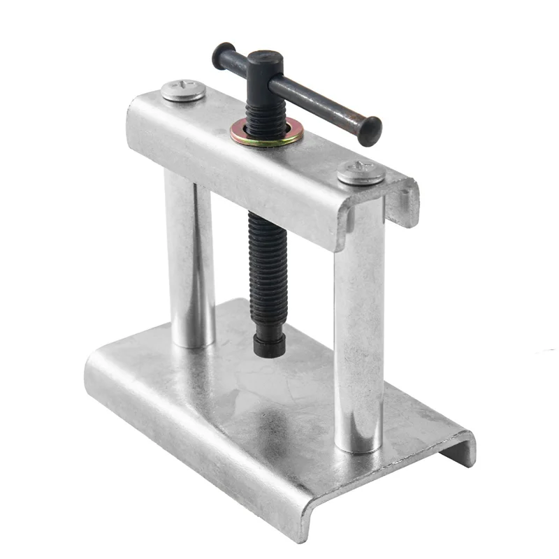 Caja de reloj de escritorio WCS-2X, prensa de 18 troqueles, cubierta de carcasa trasera delantera, prensador de tornillo, herramientas de Kit de reparación de relojeros