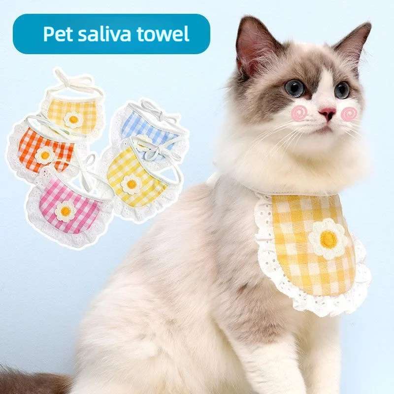 Pet Dogs Scarf For Birthday Party Dress Up Cute Hat Bib Cat 