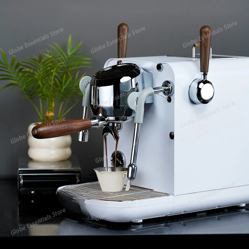 Single/ double Pump Semi-Automatic Espresso Machine, Home Office Coffee Maker, Compact Cappuccino Brewing Equipment