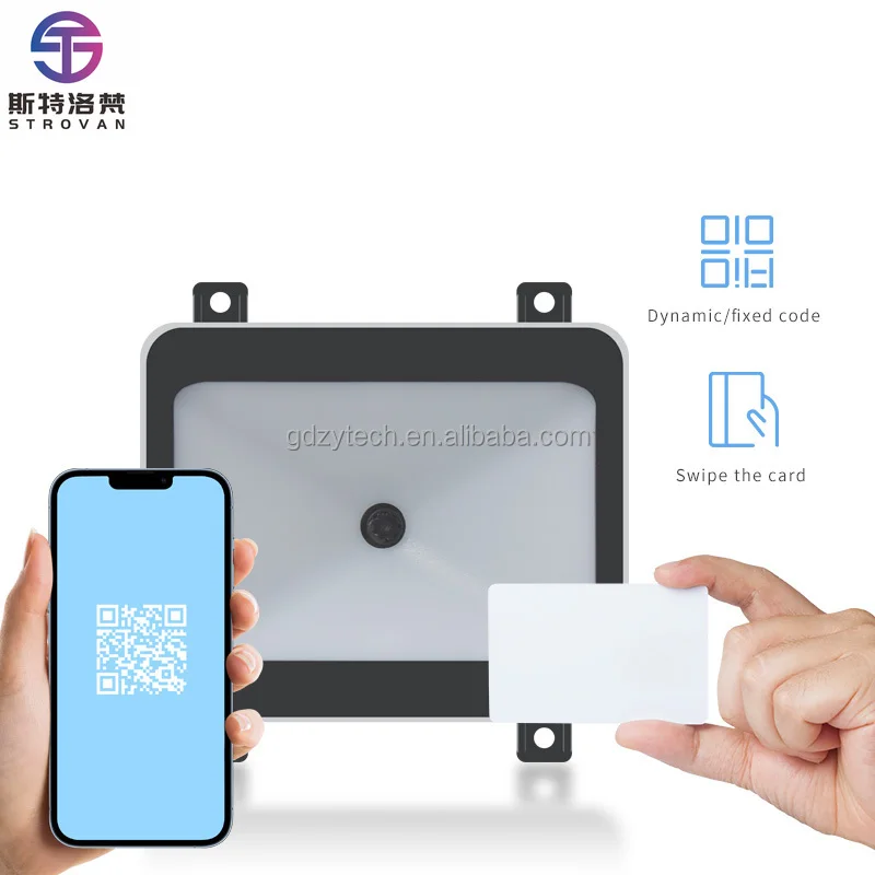 Embedded QR Code Reader Module RS232 TTL Interface 1D/2D Barcode QR Code Scanner USB Support ID/IC Card