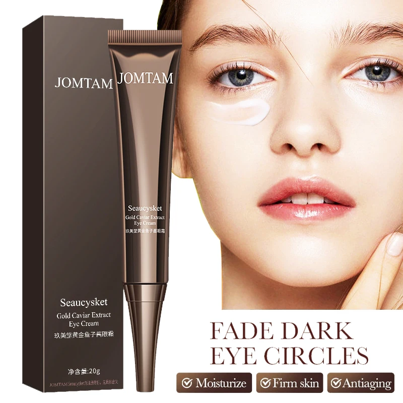 1/2/3pcs Gold Caviar Eye Cream Anti Dark Circle Wrinkle Removal Eyes Bags Moisturizing Firming Eye Creams Skin Care