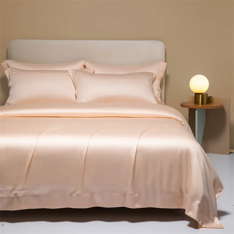 3pcs/set 100% Bamboo Bedding Set 1pc Dovet Cover 2pcs Pillowcase Cooling Bedsheet Bed Linen Quilt Cover Bed Cover Summer 2024