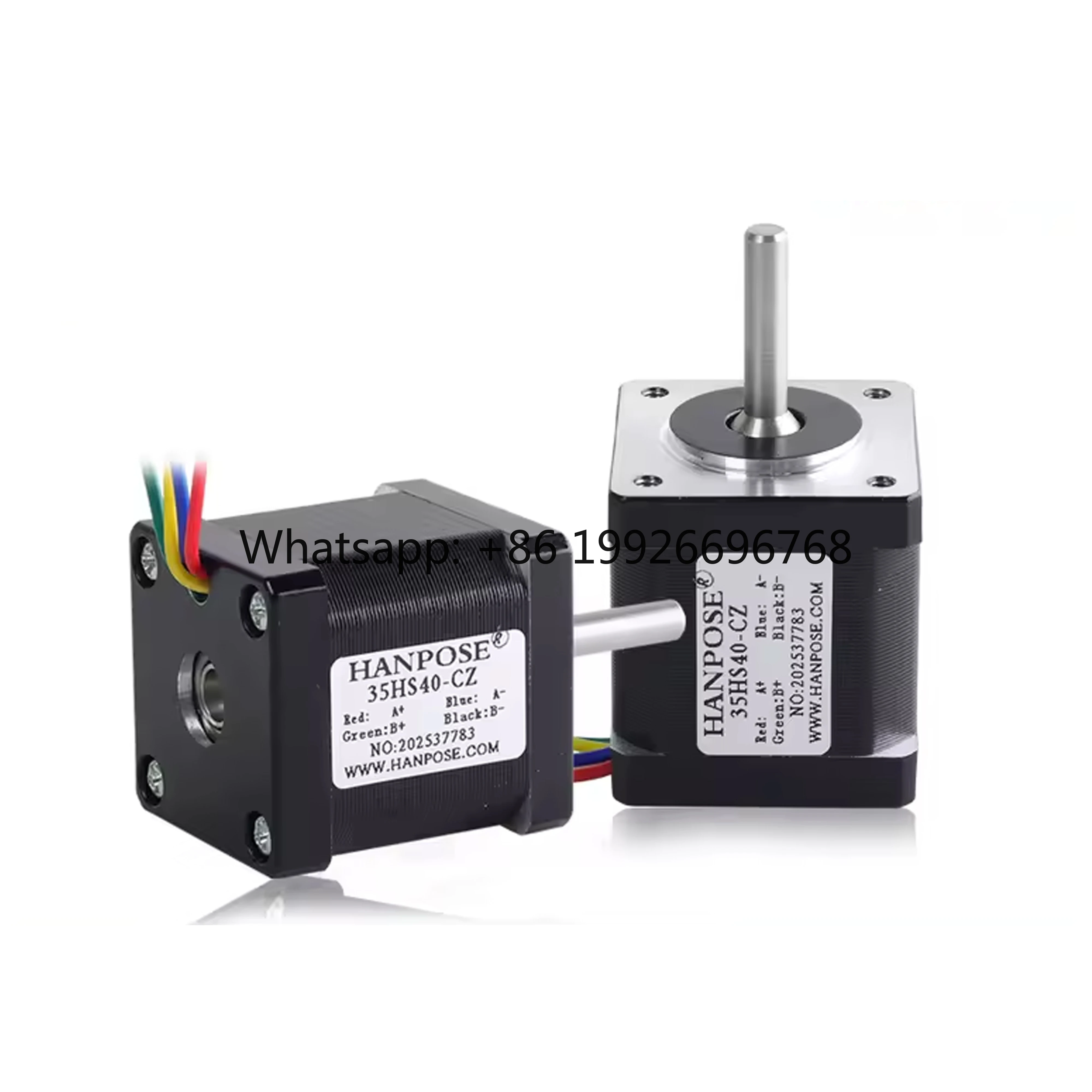 

Stepper Motor With Magnetic Axis Hole Encoder 1.3A 0.22N.M NEMA14 Stepper Motor 35HS28/35/40/50-CZ/HCZ