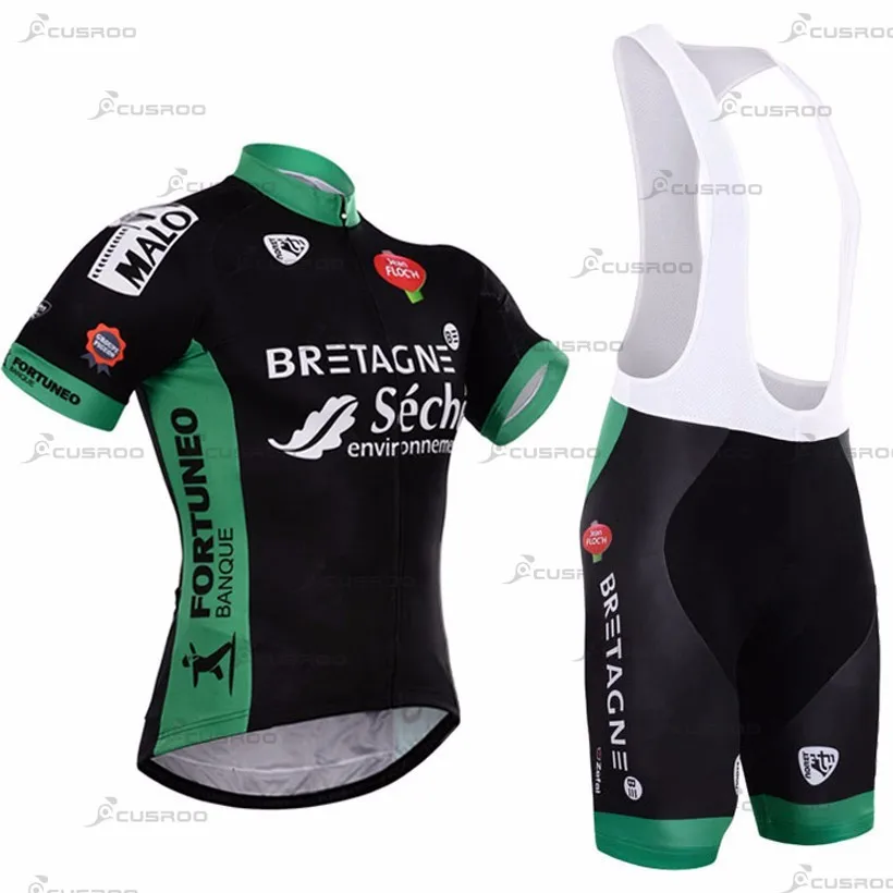 Pro Team Green Seche Quick Dry Cycling Jersey Bike Riding Shorts Set Mountain Ropa Bicycle Clothes BICYCLING Maillot Culotte