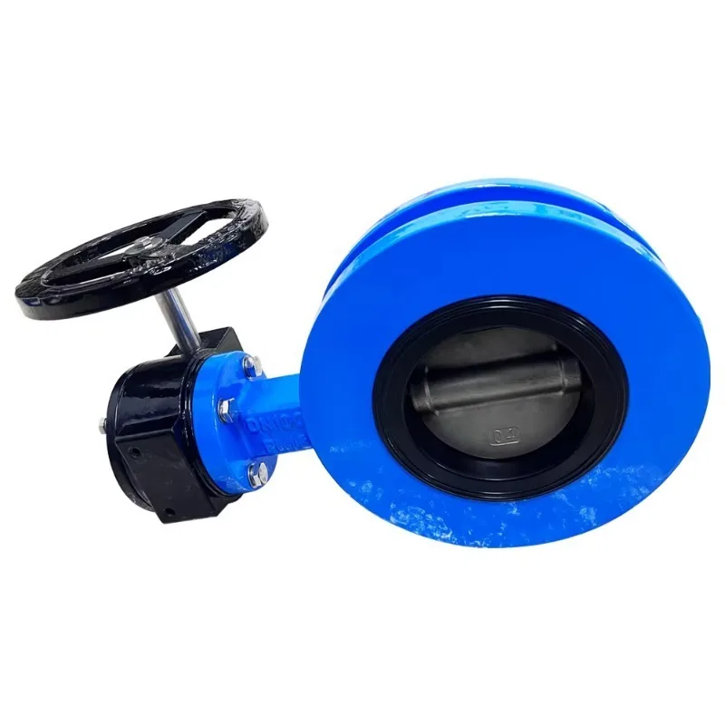 Manual double, room temperature butterfly valve 18 months warranty