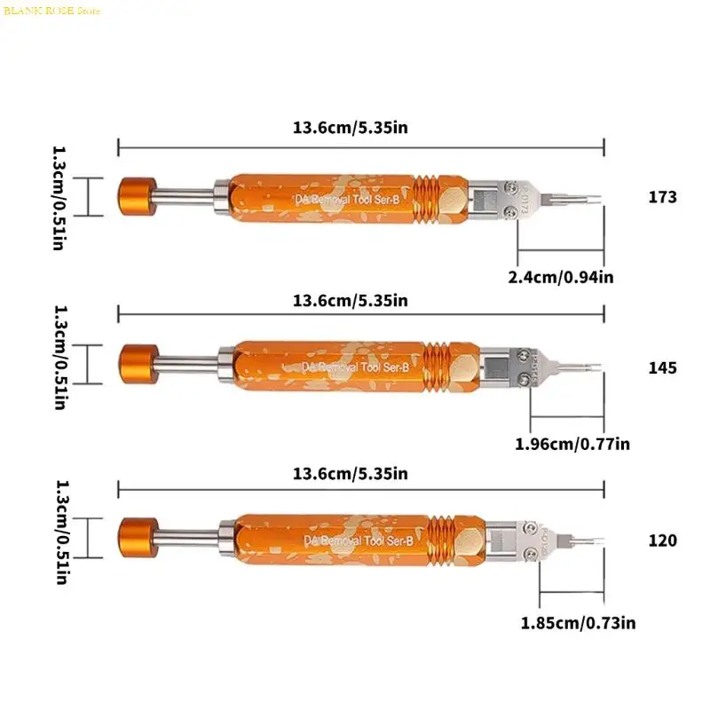 NEW Reliable Metal 5557,5559Pin Extractor Tool for Extracting Pin from Computer Connectors and Terminals Electronic Repair