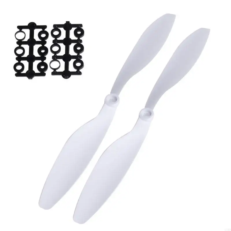 4XBD 1Pair 1045 10x4.5 CW Propeller CCW Prop For RC Multicopter F450 Quadcopter Black