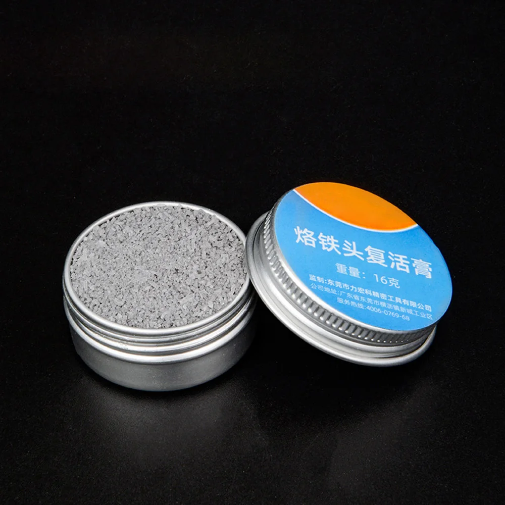 6/16/30G Electrical Soldering Iron Tip Refresher Solder Cream Clean Paste for Oxide Solder Iron Tip Head Resurrection Cleaning