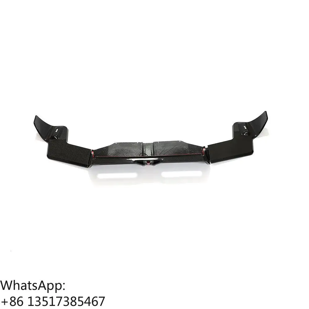 Prepreg Carbon Fiber Car Rear Bumper Diffuser Rear Lip for Porsche Macan GTS Sport 2022 2023 view 4