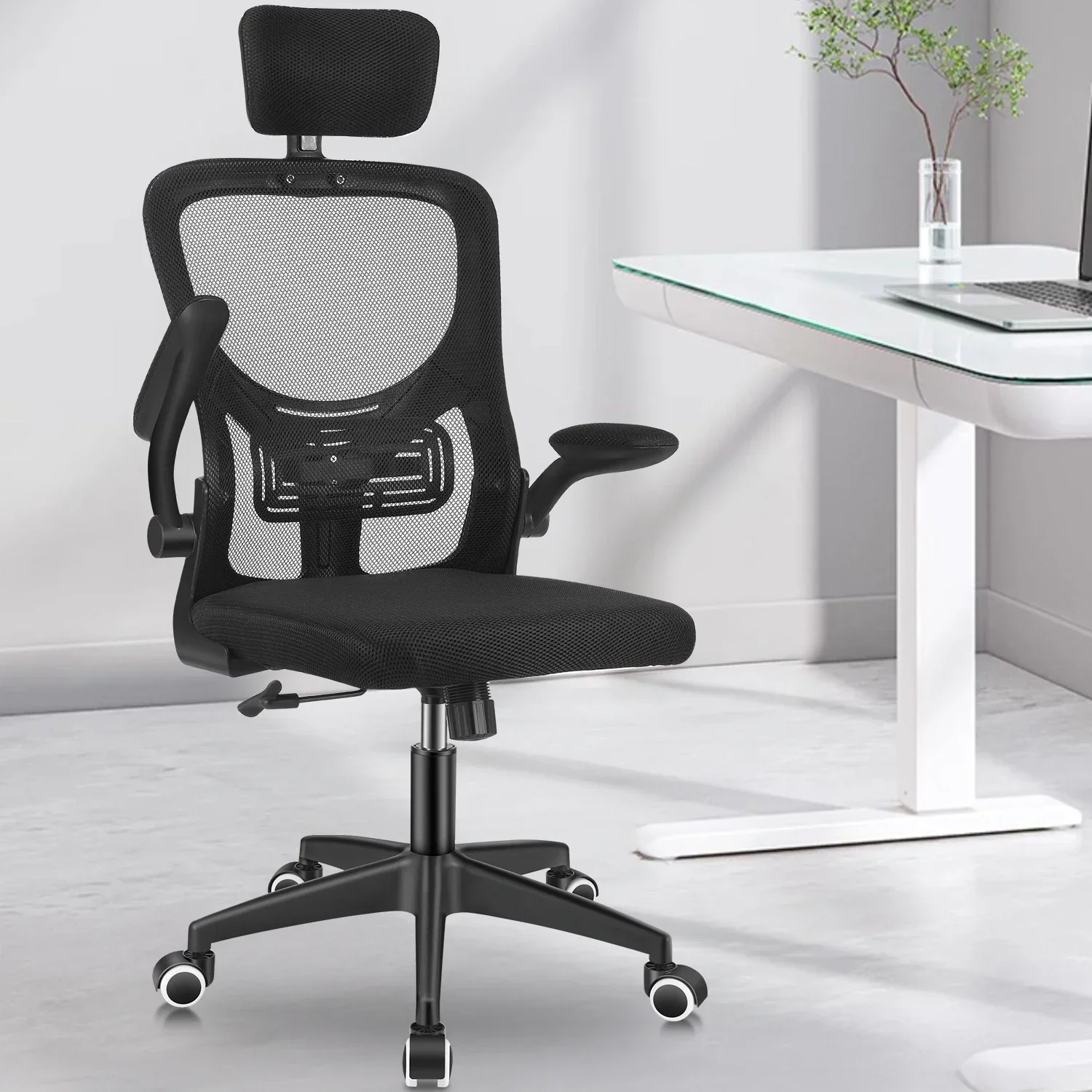 

Computer Adjustable Height Mesh Office Chair Ergonomic 360° Swivel Lift Gaming Office Chair Silla De Escritorio Computer Chair