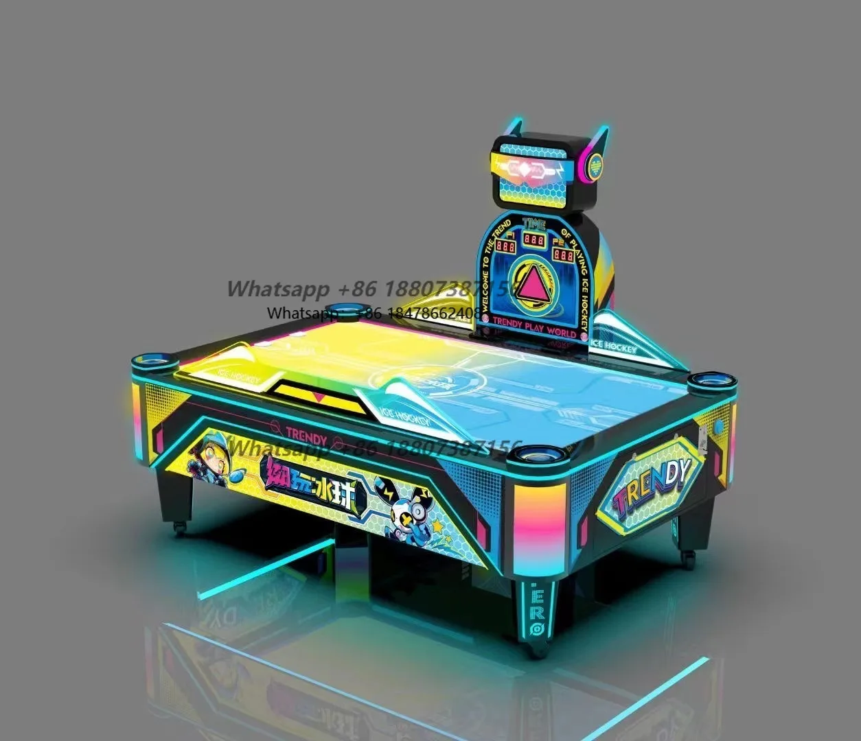 Factory Price Shopping Mall Arcade Mini Ice Hockey Game Machine Coin Operated Hockey-Ball-Machine