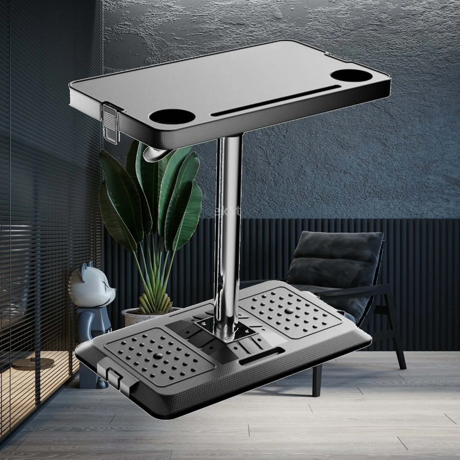 Vehicle Vehicle Mounted Folding Desk Portable Table Adjustable Height for Business SUV Laptop Dining - Aliexpress Deal