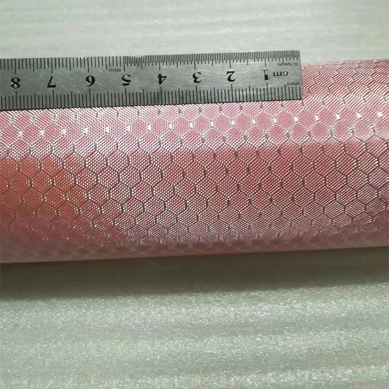 Kafu 3K electroplated glass fiber cloth jacquard fabric pink double-sided twill carbon fiber cloth automotive products coating