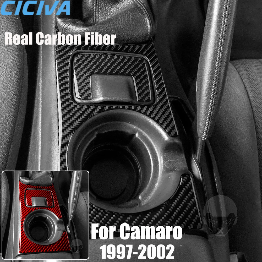 

Carbon Fiber Car Accessories Gear Shift Set Cover Soft Sticker For Chevrolet Camaro 4th Gen F-body 1997 1998 1999 2000 2001 2002