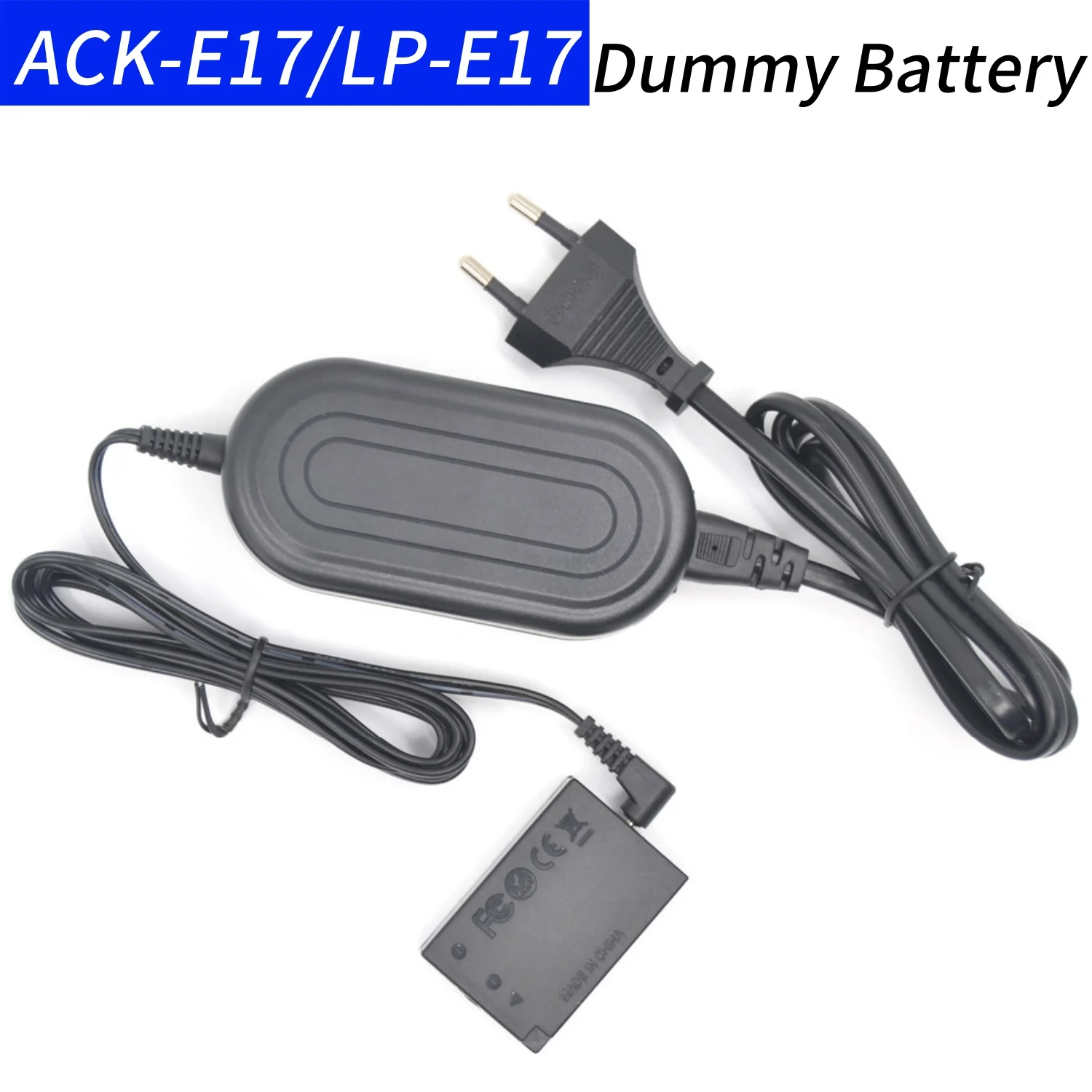 

LP-E17 Dummy Battery DR-E17 DC Coupler&ACK-E17 CA PS700 AC Power Adapter for Canon EOS M3 M5 M6 EOS-M3 EOS-M5 EOS-M6 Camera