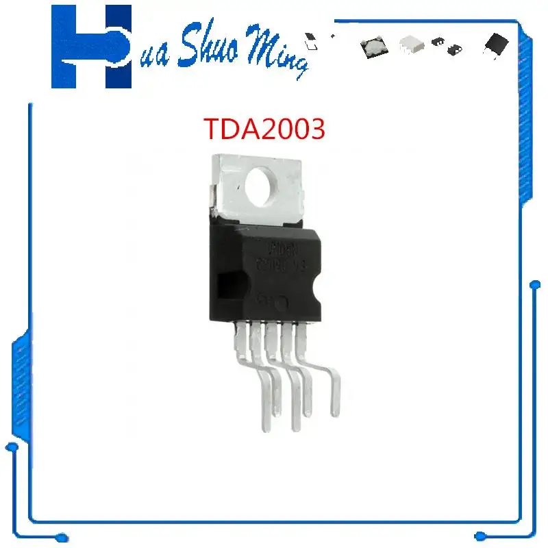 10PCS/LOT  TDA2003 IC TO-220-5