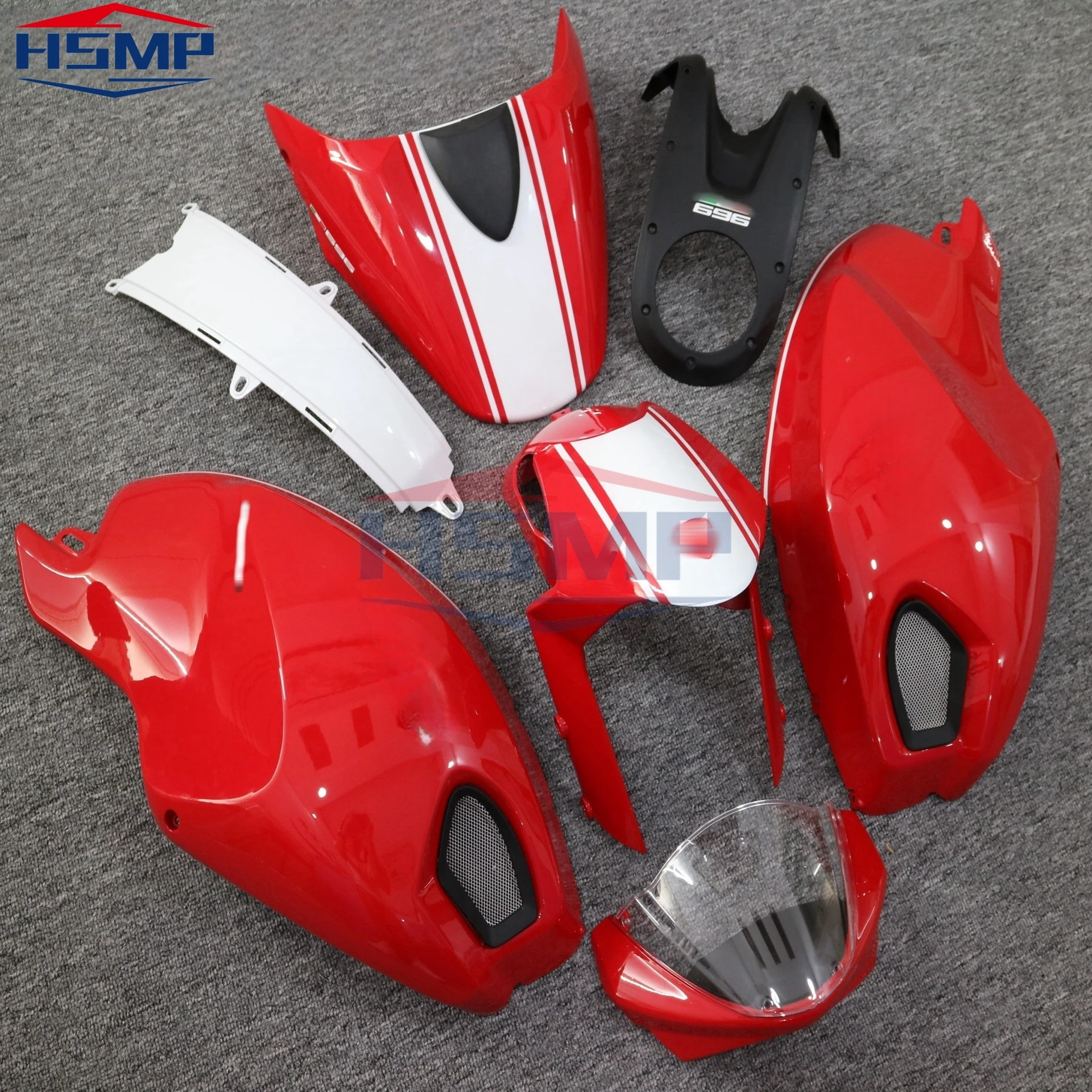 for Ducati Monster 696 796 1100 1100S EVO 2009 2010 2011-2015 motorcycle high quality fairing ABS plastic body decoration kit